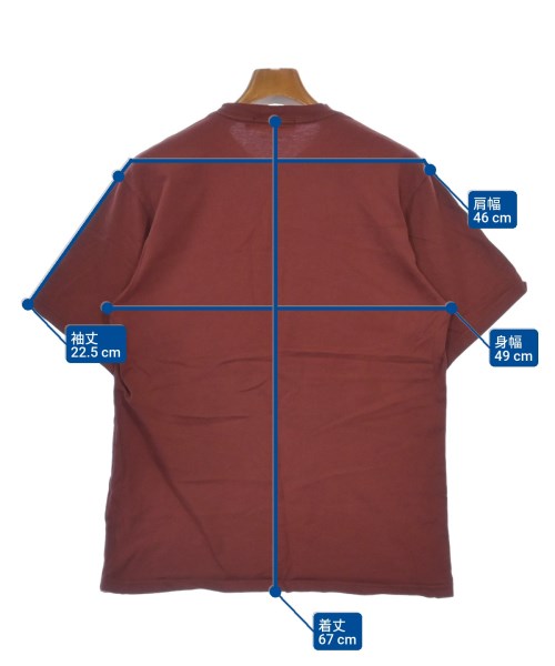 UNDER COVER（アンダーカバー）Tシャツ・カットソー 赤 サイズ:3(L位) メンズ/2200628244086