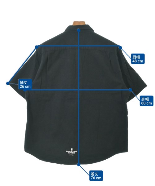 UNDER COVER（アンダーカバー）カジュアルシャツ 黒 サイズ:M メンズ/2200641869112