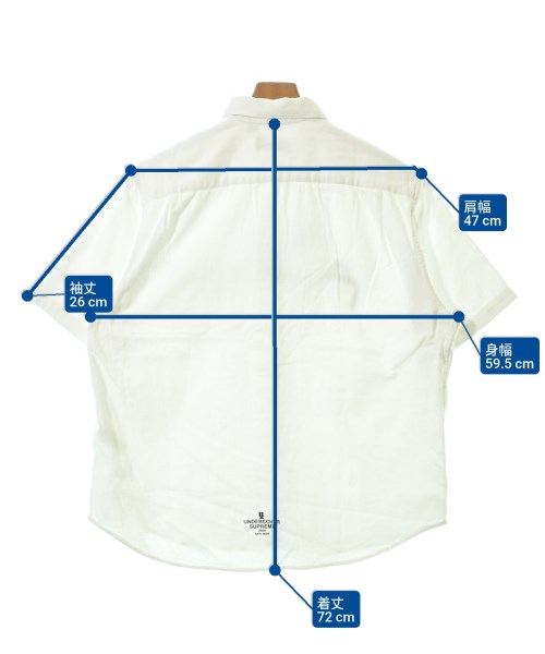 UNDER COVER（アンダーカバー）カジュアルシャツ 白 サイズ:M メンズ/2200641869129