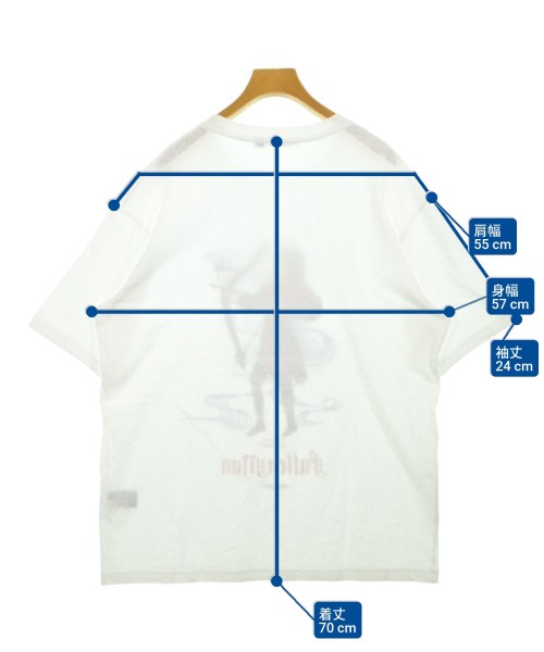 UNDER COVER（アンダーカバー）Tシャツ・カットソー 白 サイズ:4(XL位) メンズ/2200537314313