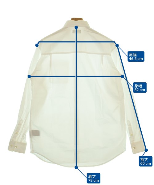 UNDER COVER（アンダーカバー）カジュアルシャツ 白 サイズ:2(M位) メンズ/2200537314344