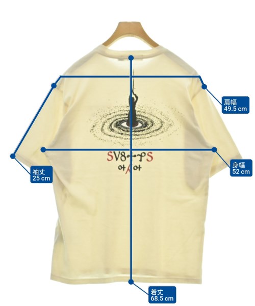 UNDER COVER（アンダーカバー）Tシャツ・カットソー 黄 サイズ:4(XL位) メンズ/2200621707083