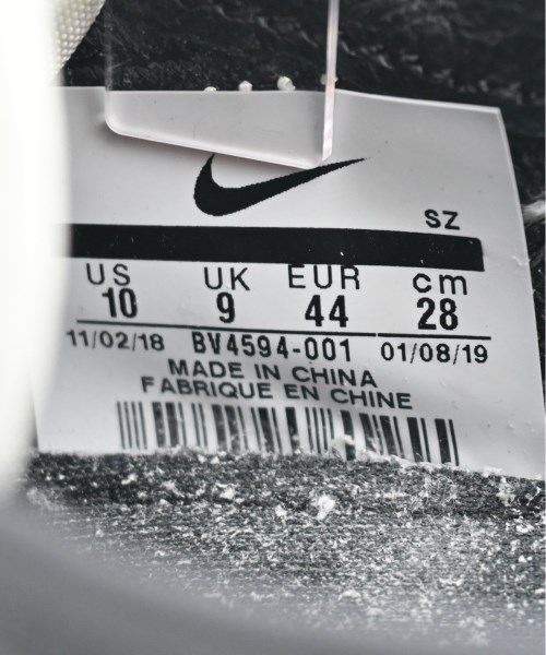 UNDER COVER（アンダーカバー）スニーカー 黒 サイズ:28cm メンズ/2200616372111