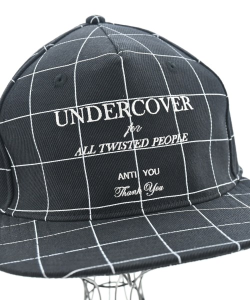 UNDER COVER（アンダーカバー）キャップ 黒 サイズ:F メンズ/2200627944031