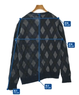 UNDER COVER（アンダーカバー）ニット・セーター 紺 サイズ:3(L位) メンズ/2200627961045