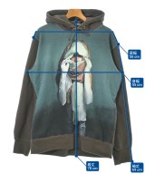 UNDER COVER（アンダーカバー）パーカー 茶 サイズ:5(XXL位) メンズ/2200623966051