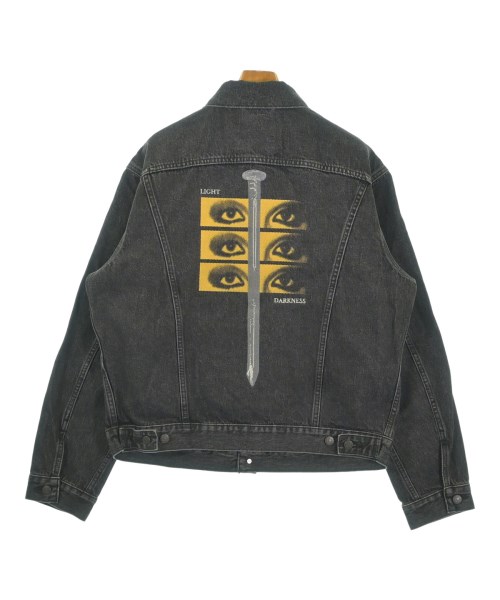 UNDER COVER（アンダーカバー）デニムジャケット 黒 サイズ:XXL メンズ/2200629827042