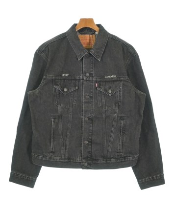 UNDER COVER 90s ブラックジャケット Lサイズ UNDER COVER（アンダーカバー）デニムジャケット 黒 サイズ:XXL メンズ