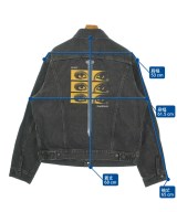 UNDER COVER（アンダーカバー）デニムジャケット 黒 サイズ:XXL メンズ/2200629827042