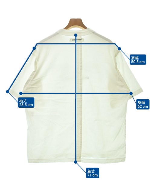 UNDER COVER（アンダーカバー）Tシャツ・カットソー 白 サイズ:4(XL位) メンズ/2200631767169