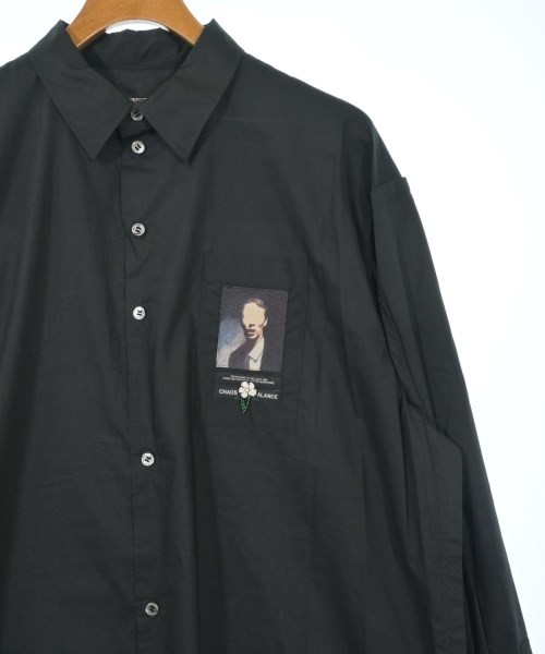UNDER COVER（アンダーカバー）カジュアルシャツ 黒 サイズ:3(L位) メンズ/2200633701031