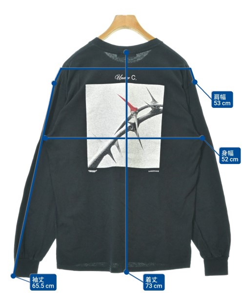 UNDER COVER（アンダーカバー）Tシャツ・カットソー 黒 サイズ:L メンズ/2200612029019