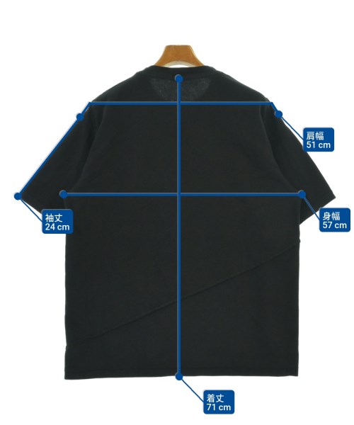 UNDER COVER（アンダーカバー）Tシャツ・カットソー 黒 サイズ:5(XXL位) メンズ/2200612326057