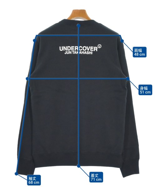 UNDER COVER（アンダーカバー）スウェット 黒 サイズ:3(L位) メンズ/2200614166019