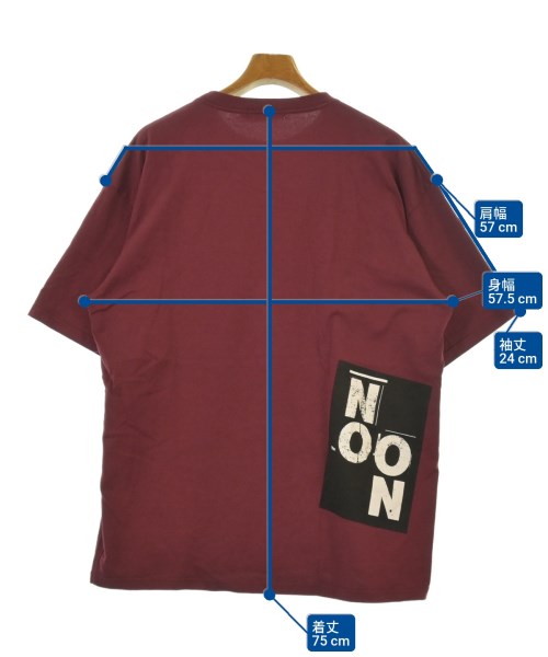 UNDER COVER（アンダーカバー）Tシャツ・カットソー 赤 サイズ:4(XL位) メンズ/2200614805024