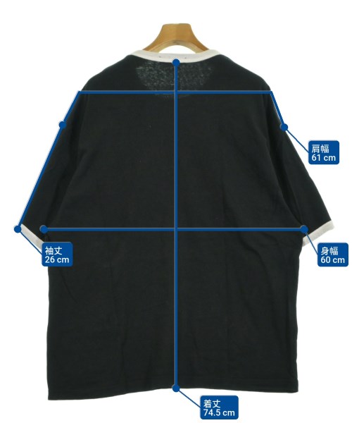 UNDER COVER（アンダーカバー）Tシャツ・カットソー 黒 サイズ:3(L位) メンズ/2200616493076