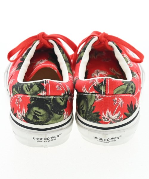 UNDER COVER（アンダーカバー）スニーカー 赤 サイズ:L(27.5cm位) メンズ/2200618541041