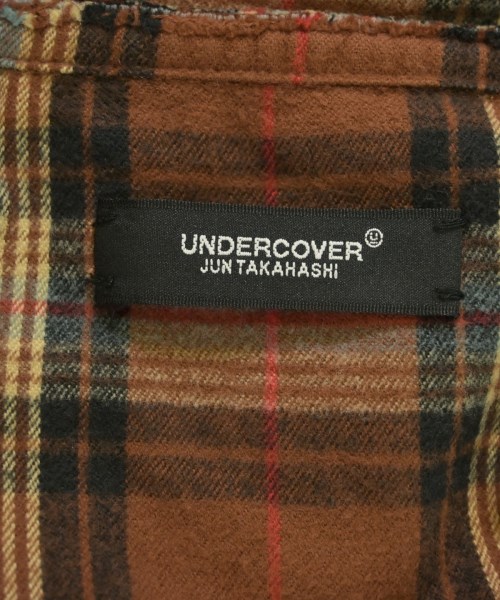 UNDER COVER（アンダーカバー）カジュアルシャツ 茶 サイズ:3(L位) メンズ/2200619831028