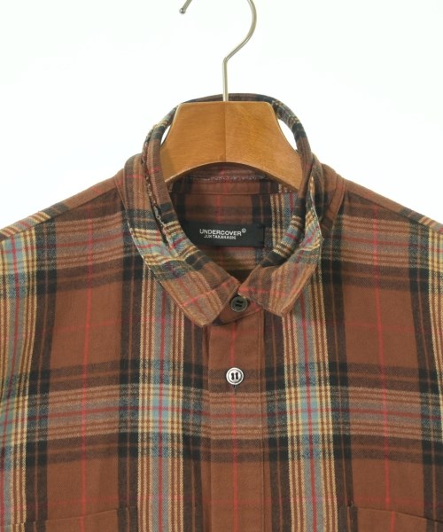 UNDER COVER（アンダーカバー）カジュアルシャツ 茶 サイズ:3(L位) メンズ/2200619831028