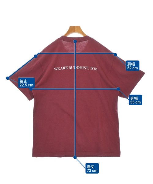 UNDER COVER（アンダーカバー）Tシャツ・カットソー 赤 サイズ:XL メンズ/2200672652127