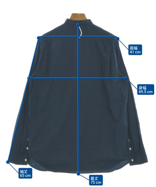 UNDER COVER（アンダーカバー）カジュアルシャツ 紺 サイズ:2(M位) メンズ/2200672162107