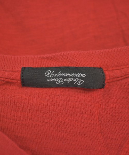 UNDERCOVERISM（アンダーカバイズム）Tシャツ・カットソー 赤 サイズ:1(S位) メンズ/2200672162381