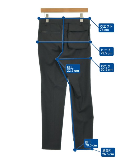 UNDER COVER（アンダーカバー）スラックス 黒 サイズ:2(M位) メンズ/2200678315026