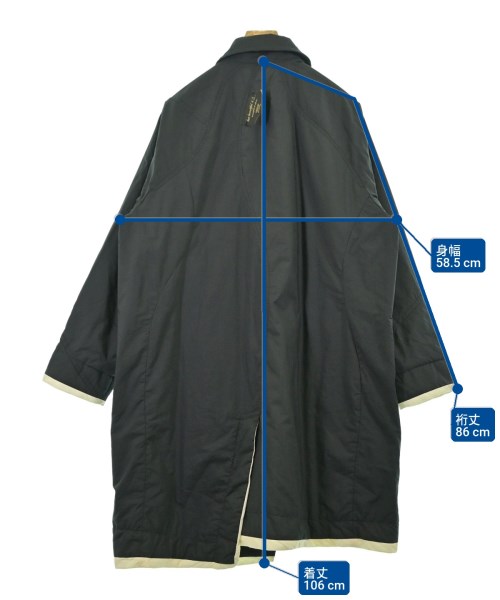 UNDER COVER（アンダーカバー）ステンカラーコート 黒 サイズ:2(M位) メンズ/2200680756039