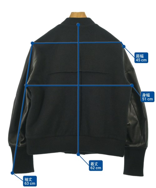 UNDER COVER（アンダーカバー）スタジャン 黒 サイズ:2(M位) メンズ/2200680756084