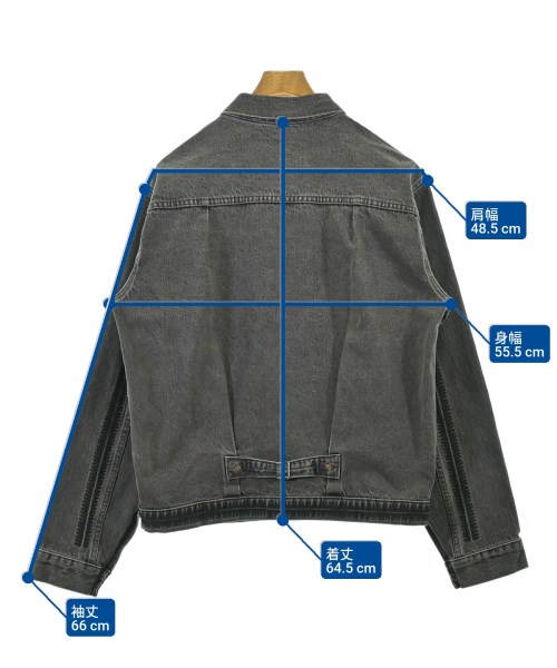 UNDER COVER（アンダーカバー）デニムジャケット 黒 サイズ:L メンズ/2200680923011