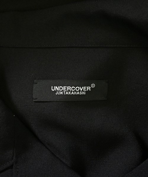 UNDER COVER（アンダーカバー）カジュアルシャツ 黒 サイズ:3(L位) メンズ/2200694750122