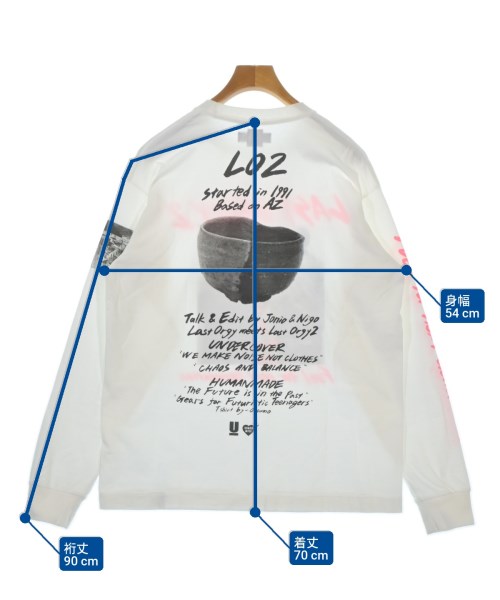 UNDER COVER（アンダーカバー）Tシャツ・カットソー 白 サイズ:L メンズ/2200692328194