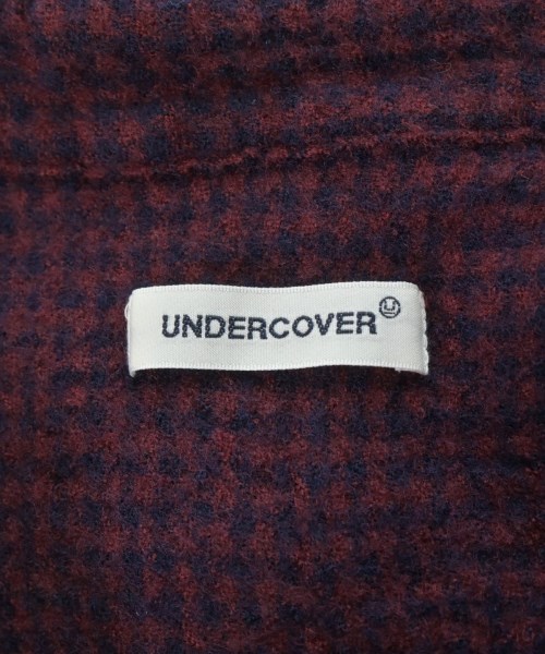 UNDER COVER（アンダーカバー）カジュアルシャツ 赤 サイズ:3(L位) メンズ/2200696673061