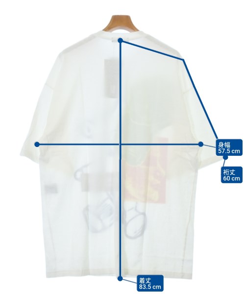 UNDER COVER（アンダーカバー）Tシャツ・カットソー 白 サイズ:3(L位) メンズ/2200696673153