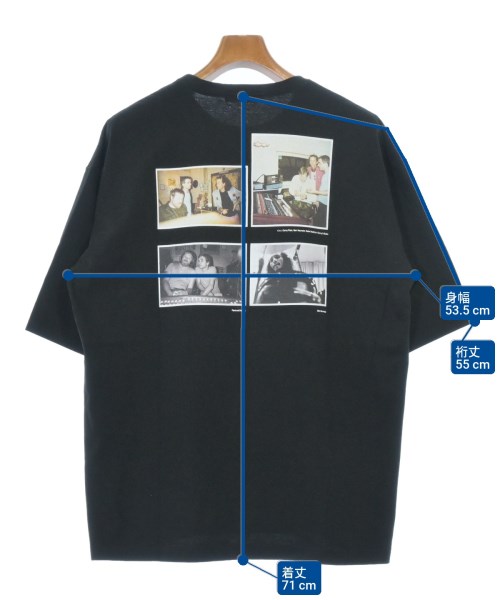 UNDER COVER（アンダーカバー）Tシャツ・カットソー 黒 サイズ:3(L位) メンズ/2200696673160