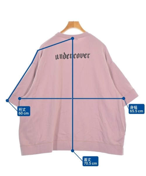 UNDER COVER（アンダーカバー）スウェット ピンク サイズ:3(L位) メンズ/2200696809132