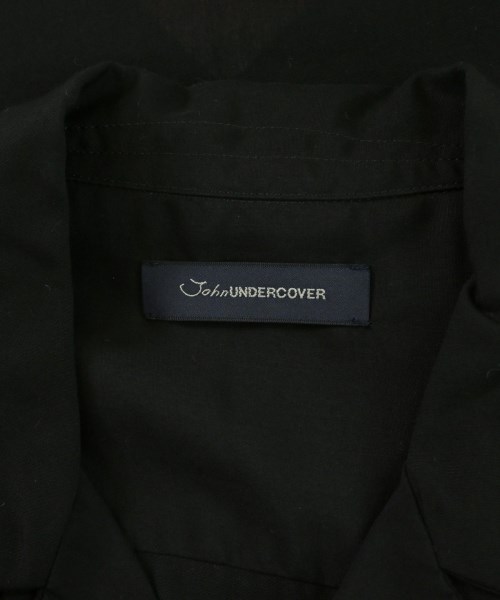 JohnUNDERCOVER（ジョンアンダーカバー）カジュアルシャツ 黒 サイズ:3(L位) メンズ/2200698860674
