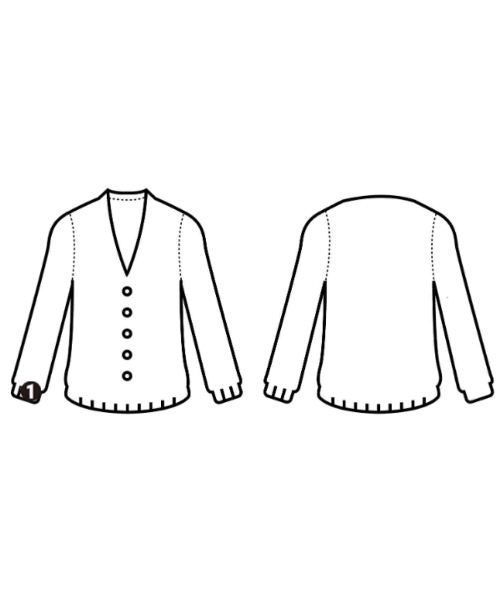 UNDER COVER（アンダーカバー）カーディガン 黄 サイズ:2(M位) メンズ/2200655323044