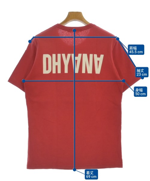 UNDER COVER（アンダーカバー）Tシャツ・カットソー 赤 サイズ:3(L位) メンズ/2200657151065