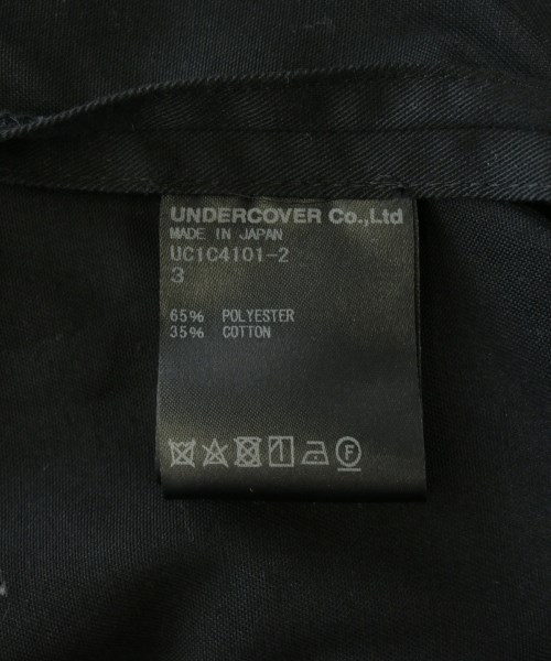 UNDER COVER（アンダーカバー）カジュアルジャケット 黒 サイズ:3(L位) メンズ/2200657345013