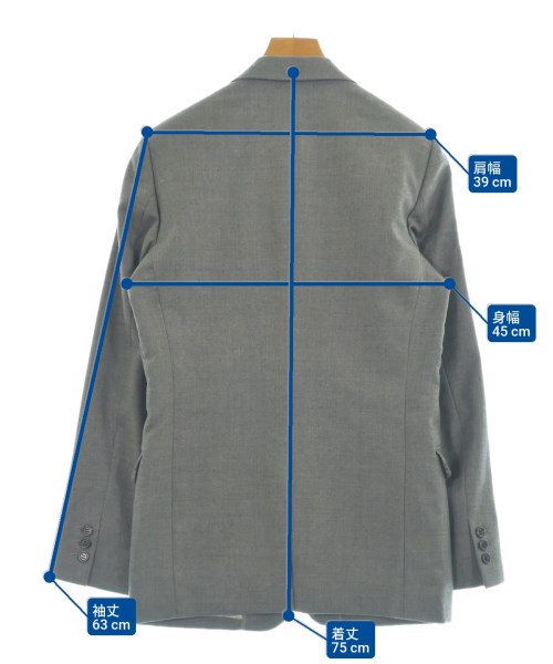 UNDER COVER（アンダーカバー）カジュアルジャケット グレー サイズ:2(M位) メンズ/2200651253116