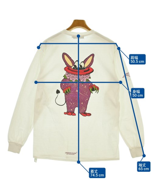 UNDER COVER（アンダーカバー）Tシャツ・カットソー 白 サイズ:M メンズ/2200656921065