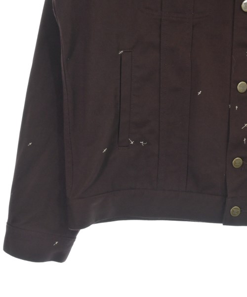 UNDER COVER（アンダーカバー）デニムジャケット 赤 サイズ:4(XL位) メンズ/2200659609076