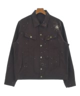 UNDER COVER（アンダーカバー）デニムジャケット 赤 サイズ:4(XL位) メンズ/2200659609076