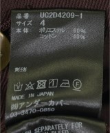 UNDER COVER（アンダーカバー）デニムジャケット 赤 サイズ:4(XL位) メンズ/2200659609076