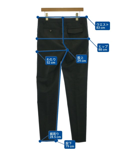 UNDER COVER（アンダーカバー）スラックス 黒 サイズ:3(L位) メンズ/2200659609113