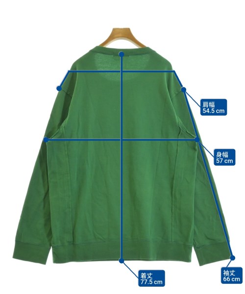 UNDER COVER（アンダーカバー）スウェット 緑 サイズ:3(L位) メンズ/2200659609212