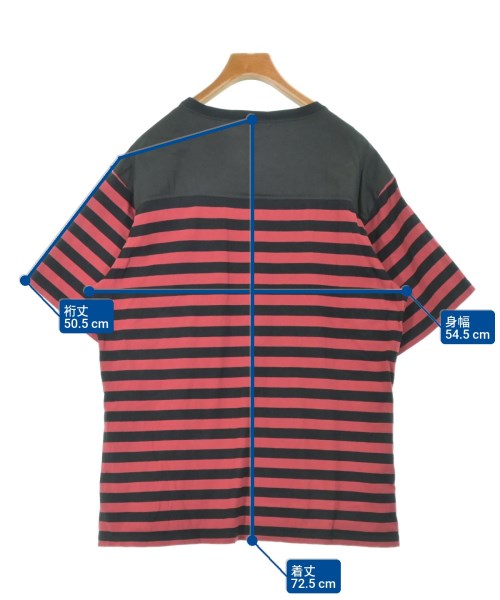 UNDER COVER（アンダーカバー）Tシャツ・カットソー 赤 サイズ:4(XL位) メンズ/2200660109046