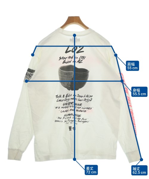 LAST ORGY 2（ラストオージーツー）Tシャツ・カットソー 白 サイズ:XL メンズ/2200657455019