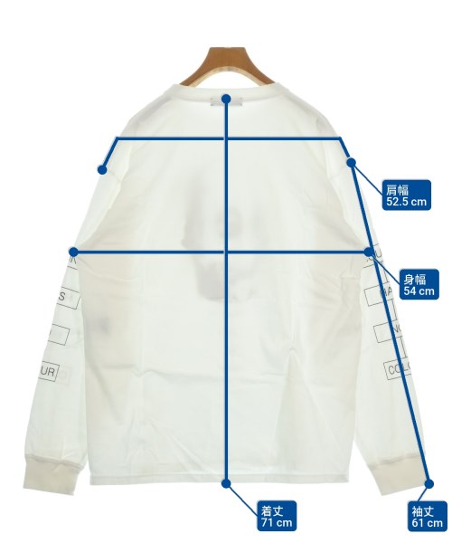 UNDER COVER（アンダーカバー）Tシャツ・カットソー 白 サイズ:4(XL位) メンズ/2200657455026